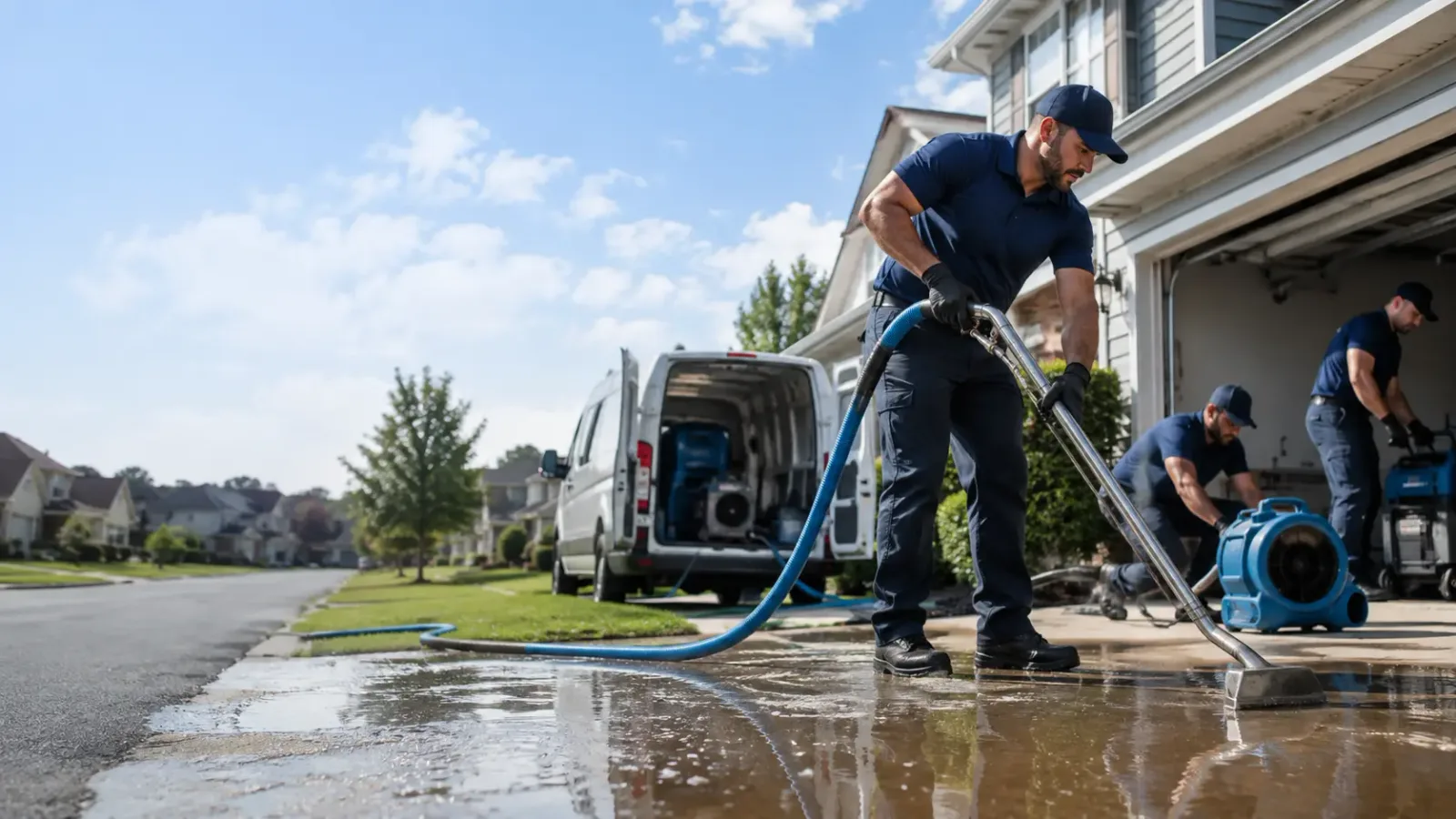 Flood Damage Restoration in Woodbine, KS